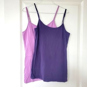 Purple Tank Top Set